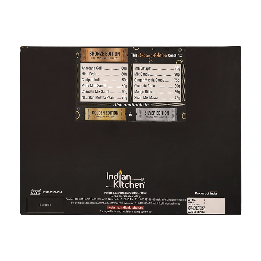 Indian Kitchen Bronze Edition Gift Pack Indian Kitchen Bronze Edition Gift Pack - Indian Kitchen